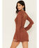 Image #4 - Shyanne Women's Lace Bell Sleeve Dress , Brown, hi-res