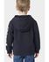 Image #4 - Carhartt Toddler Boys' Long Sleeve Half Zip Hooded Logo Pullover, Black, hi-res