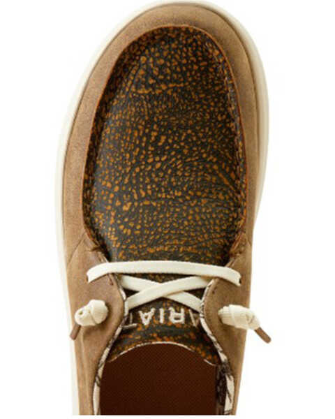 Image #4 - Ariat Women's Hilo Casual Shoes - Moc Toe , Brown, hi-res