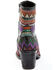 Image #5 - Marco Delli Women's Senegal Fashion Booties - Round Toe, Black, hi-res
