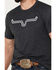 Image #3 - Kimes Ranch Men's Outlier Short Sleeve Graphic T-Shirt, Charcoal, hi-res
