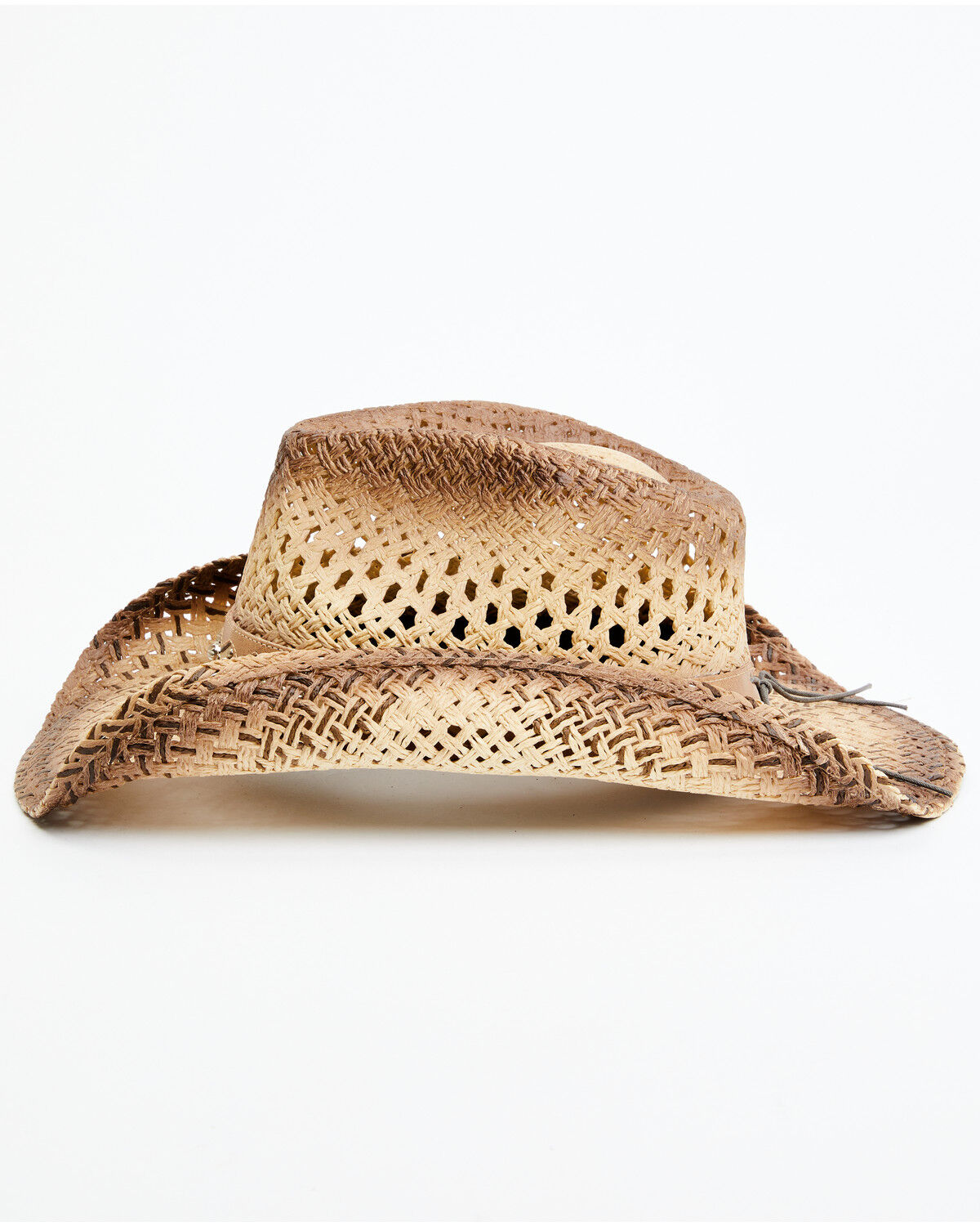 Image #3 - Cody James Men's Tea-O Yesenia Straw Western Hat, Natural, hi-res