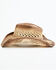 Cody James Men's Tea-O Yesenia Straw Western Hat, Natural, hi-res