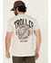 Image #1 - Troll Co Men's DHCM Wrencher Short Sleeve Graphic T-Shirt, Sand, hi-res