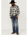 Flag & Anthem Men's Desert Son Gilbert Vintage Large Plaid Long Sleeve Snap Western Shirt , Black, hi-res