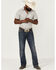 Image #2 - Pendleton Men's Carson Chambray Dobby Short Sleeve Button Down Western Shirt, Grey, hi-res