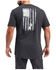 Image #2 - Ariat Men's Rebar Dog Tags Graphic Work T-Shirt, Charcoal, hi-res