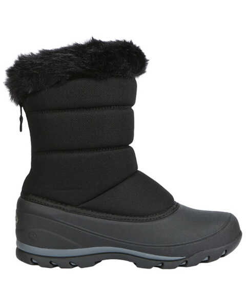 Image #2 - Northside Women's Ava Insulated Winter Snow Work Boots - Round Toe, Black, hi-res
