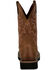 Image #5 - Justin Men's Homeland Waterproof Work Boots - Steel Toe, Brown, hi-res