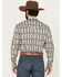 Image #4 - Rodeo Clothing Men's Southwestern Print Long Sleeve Snap Western Shirt, Tan, hi-res