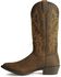 Justin Stampede Western Apache Cowboy Boot - Med Toe | Sheplers