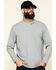 Image #1 - Ariat Men's FR Base Layer Long Sleeve Work T-Shirt - Tall, Navy, hi-res