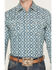 Image #3 - Wrangler Retro Men's Medallion Long Sleeve Snap Western Shirt, Cream, hi-res