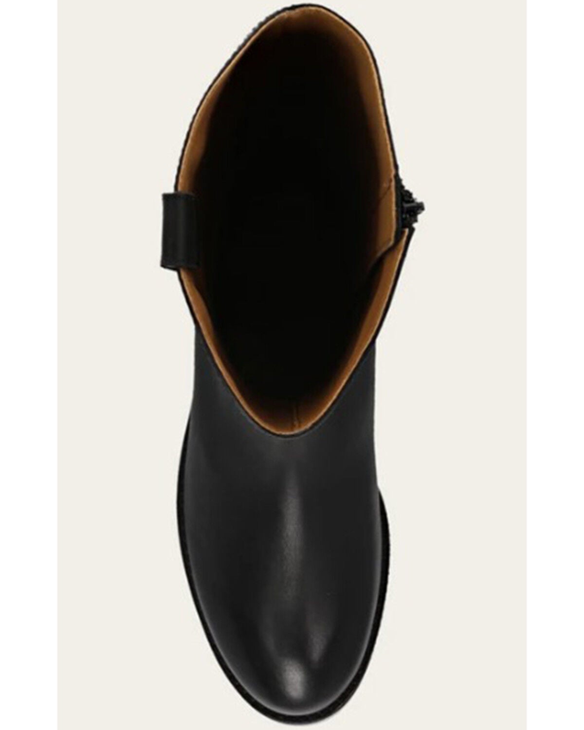 Image #7 - Frye Women's Melissa Lug Button Tall Western Boots - Round Toe, Black, hi-res