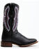 Dan Post Women's Back Cut Python Exotic Western Boot - Broad Square Toe, Black, hi-res