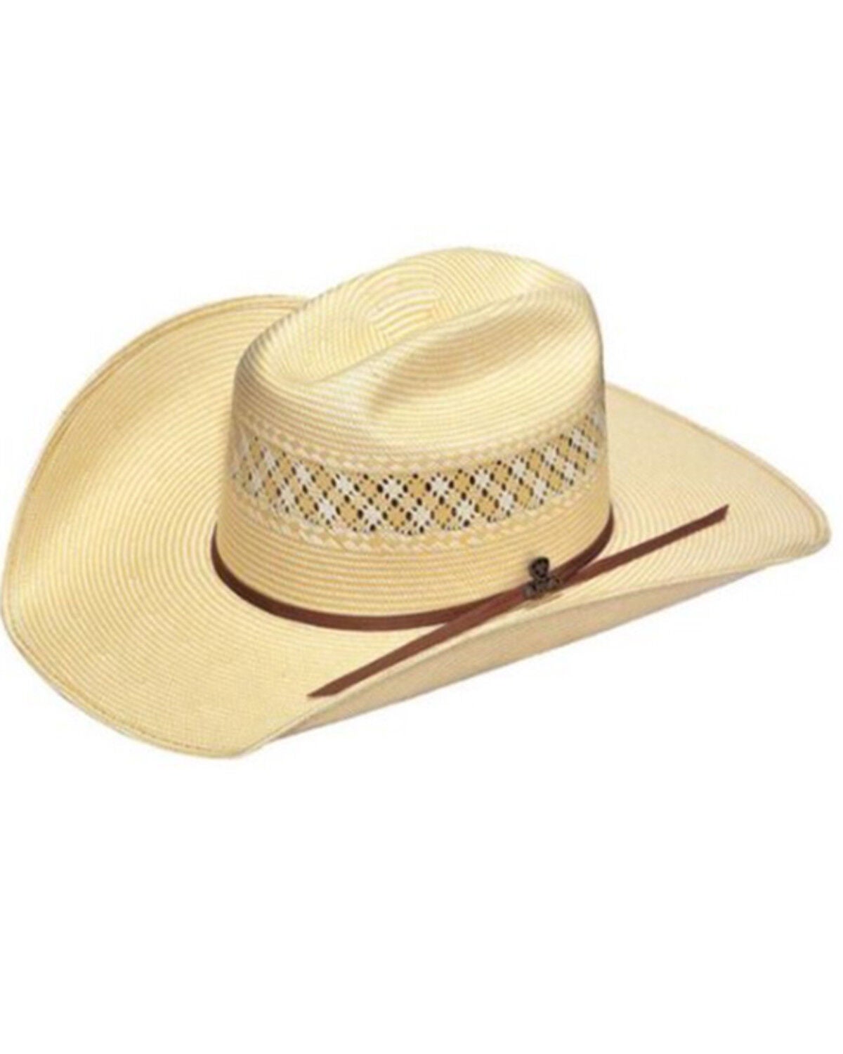 Ariat 20X Straw Cowboy Hat, Natural, hi-res