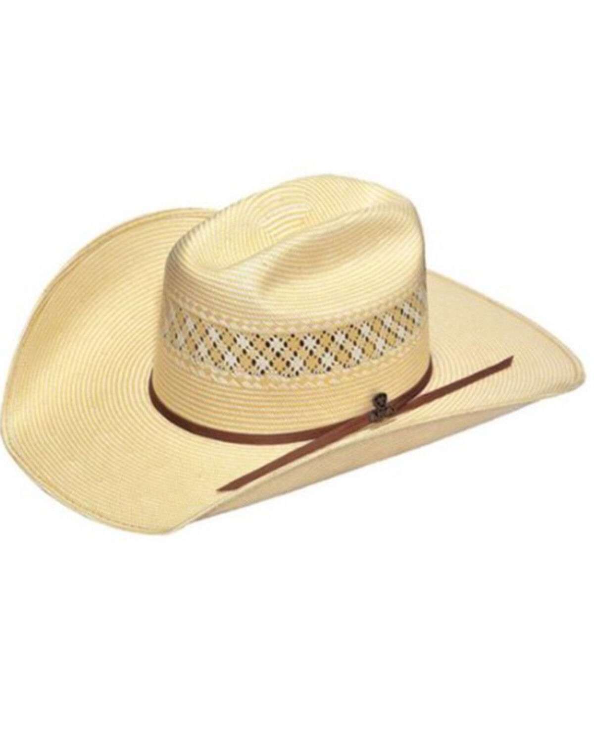 Image #1 - Ariat 20X Straw Cowboy Hat, Natural, hi-res