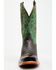 Image #4 - Hyer Men's Spearville Exotic Caiman Western Boots - Square Toe , Black, hi-res