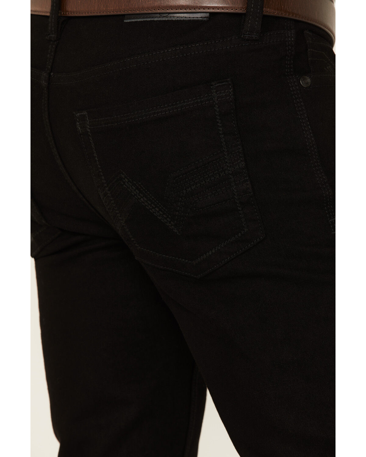 Image #4 - Cody James Men's Fresian Dark Wash Stretch Tapered Slim Straight Jeans, , hi-res