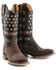 Image #1 - Tin Haul Men's Open Season Western Boots - Broad Square Toe, Brown, hi-res