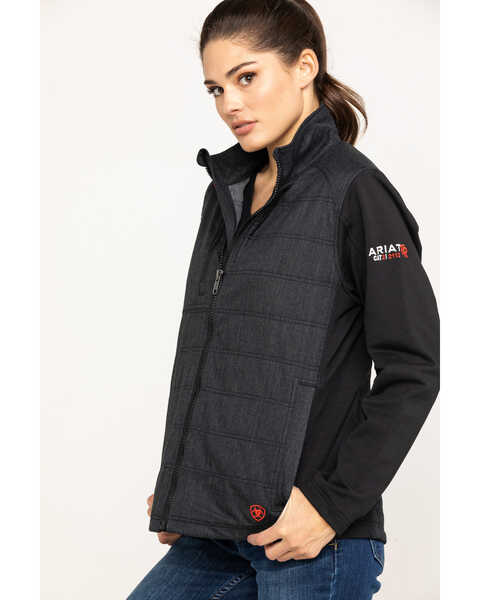 Image #3 - Ariat Women's FR Cloud 9 Insulated Jacket, Black, hi-res