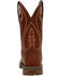 Image #5 - Durango Women's Chestnut Lady Rebel Western Boots - Square Toe, Chestnut, hi-res