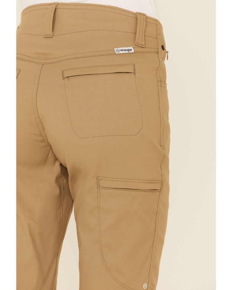 Wrangler Women's Tan Utility Pants - Slim, Tan, hi-res