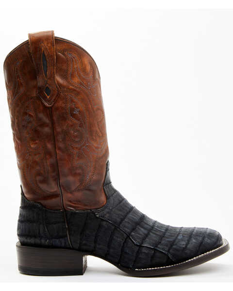 Image #2 - Cody James Men's Exotic Caiman Western Boots - Broad Square Toe, Blue, hi-res