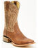 Image #1 - Cody James Cush Core&reg; Men's Rover Elephant Print Western Boots - Broad Square Toe, Cognac, hi-res
