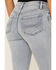 Image #4 - Idyllwind Women's Light Wash Mustang High Risin' Released Hem Flare Denim Jeans, Light Blue, hi-res