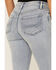 Image #4 - Idyllwind Women's Light Wash Mustang High Risin' Released Hem Flare Denim Jeans, Light Blue, hi-res
