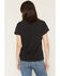 Image #4 - Rock & Roll Denim Women's Let's Ride Short Sleeve Graphic Tee, Black, hi-res