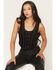 Image #1 - Idyllwind Women's Studded Button-Down Vest, Black, hi-res