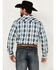 Image #4 - Panhandle Men's Southwestern Print Long Sleeve Pearl Snap Western Shirt , Cream, hi-res