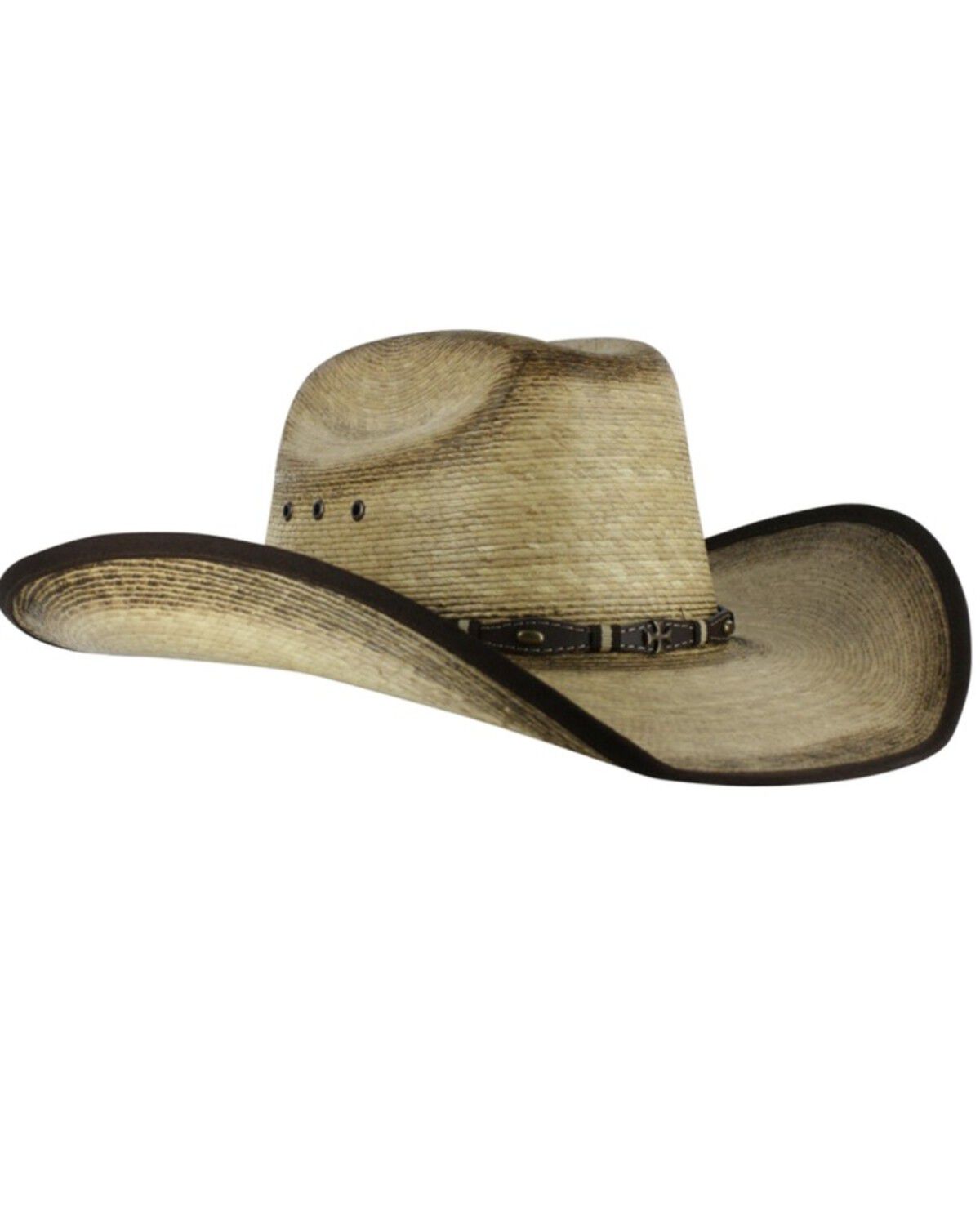 Cody James Ponderosa Straw Cowboy Hat, Natural, hi-res