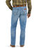 Image #1 - Wrangler Retro Men's Medium Wash Slim Bootcut Stretch Denim Jeans, Medium Wash, hi-res
