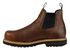 Georgia Boot Men's Romeo Waterproof Slip-On Work Shoes - Steel Toe, Brown, hi-res