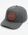 Image #1 - Hawx Men's Dixon Baseball Cap, Charcoal, hi-res