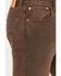 Image #2 - Levi's Men's 501 Original Straight Denim Jeans, Brown, hi-res