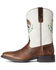 Ariat Men's Sport Orgullo Mexicano Western Performance Boots - Broad Square Toe, Brown, hi-res