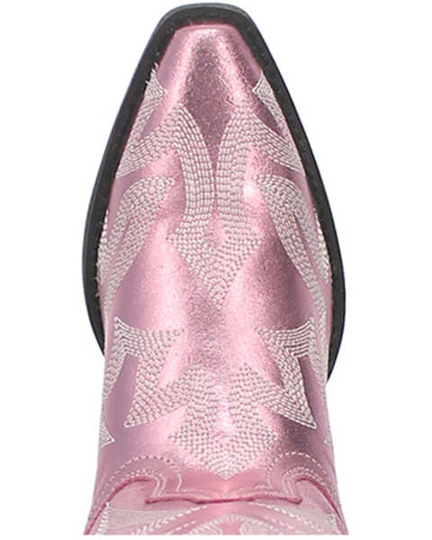 Image #6 - Laredo Women's Dream Girl Western Boots - Snip Toe, Pink, hi-res