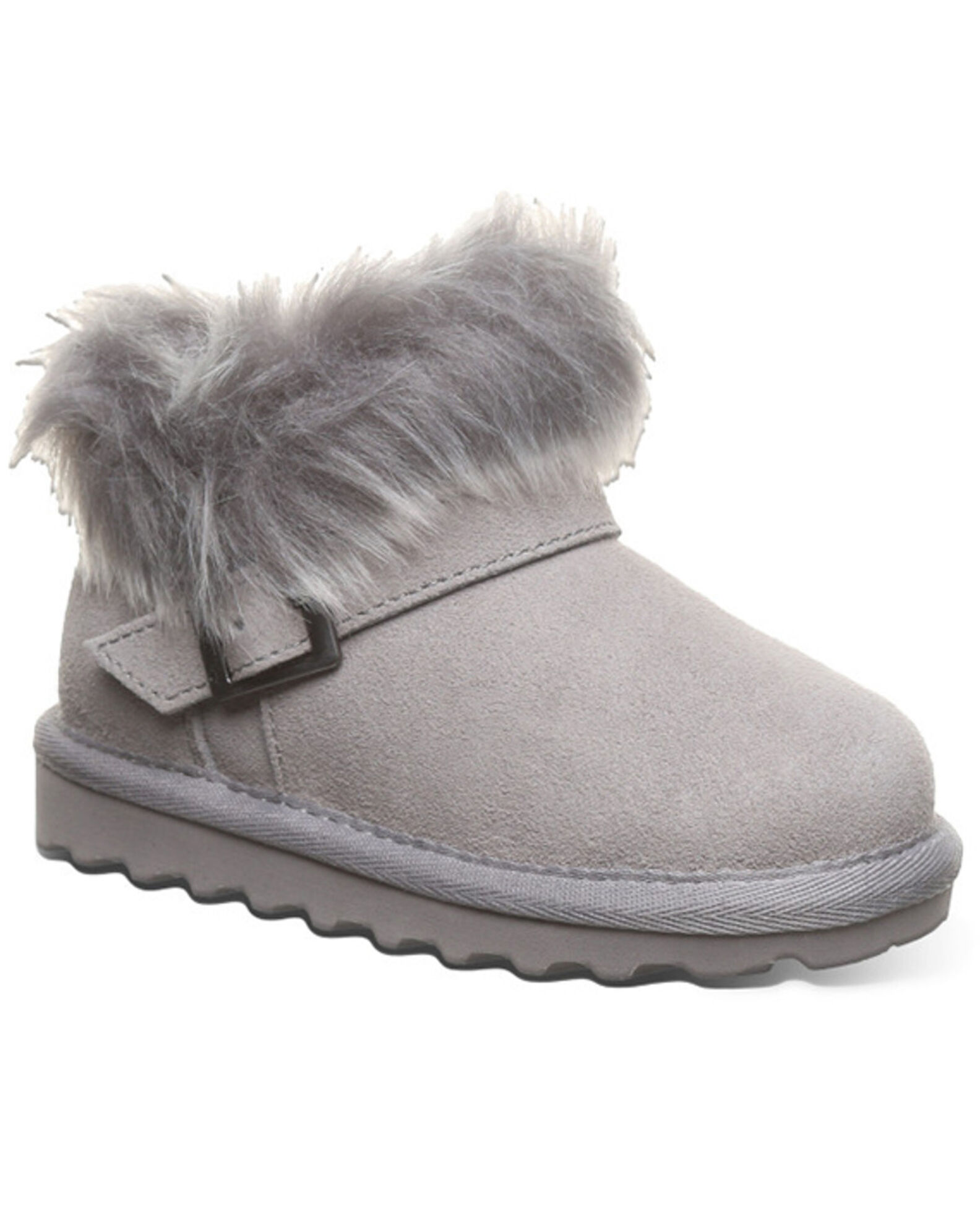 Girls black bearpaw boots best sale