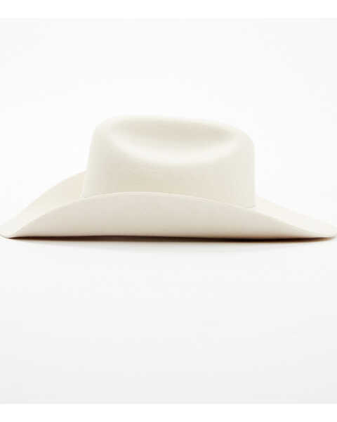 Image #3 - Idyllwind Women's Priscilla Felt Cowboy Hat, White, hi-res