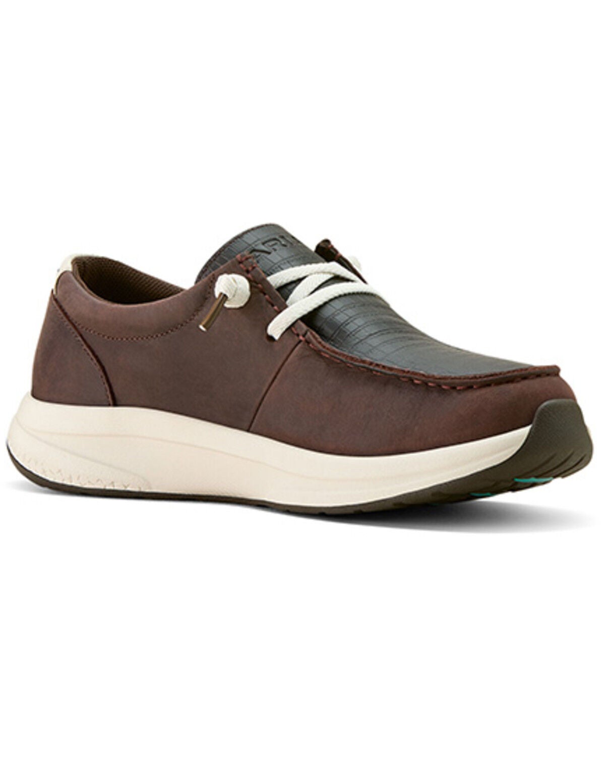 Image #1 - Ariat Women's Buckeye Waterproof Casual Shoes - Moc Toe, Chocolate, hi-res