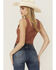 Image #4 - White Crow Women's Horseshoe Cropped Sweater Tank, Beige, hi-res