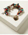 Image #1 - Paige Wallace Women's Multi Stone Western Charm Bracelet, Multi, hi-res