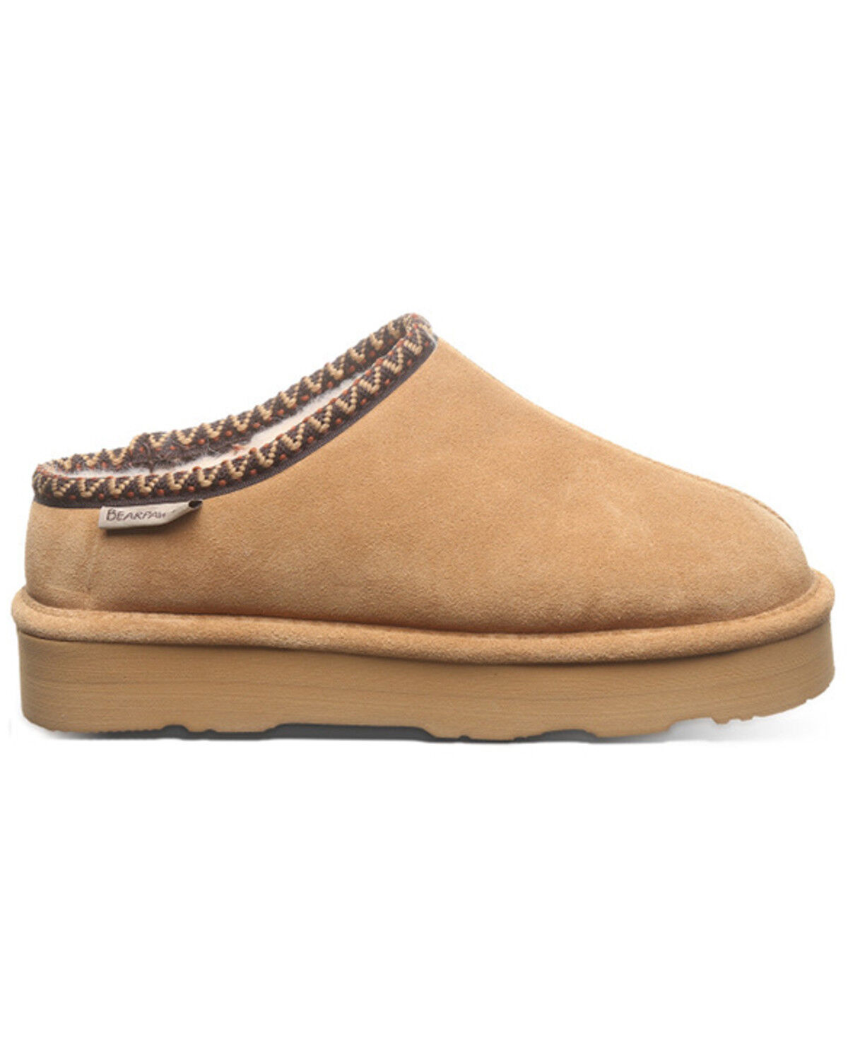Image #2 - Bearpaw Women's Martis Platform Slippers, Tan, hi-res