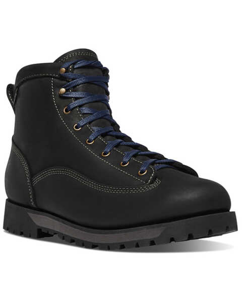 Image #1 - Danner Men's 6" Cedar Grove GTX Work Boots - Round Toe , Black, hi-res