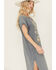 Image #3 - Cleo + Wolf Women's Midi Knit Dress, Slate, hi-res