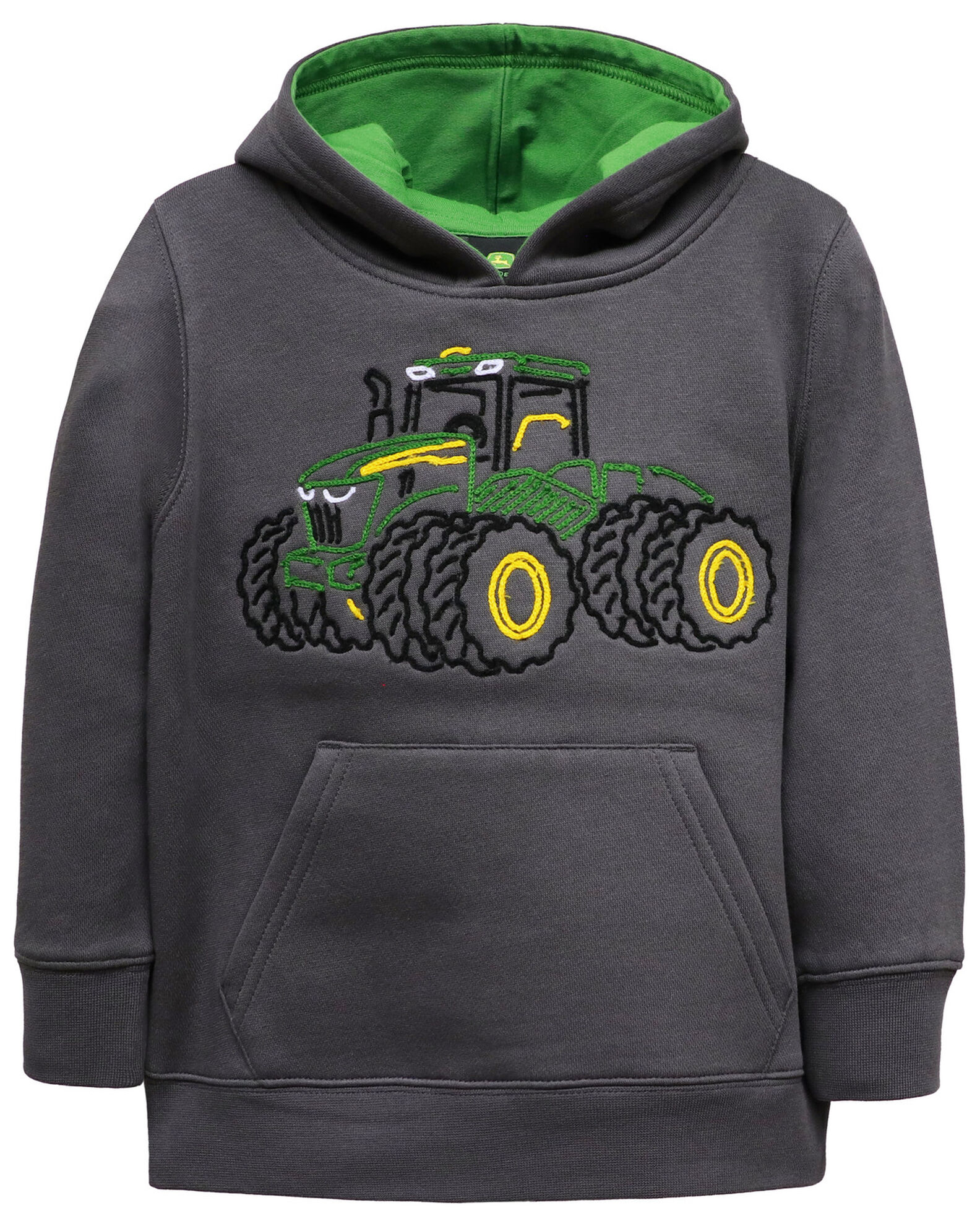 John Deere Boys Tractor Embroidered Hooded Sweatshirt Sheplers
